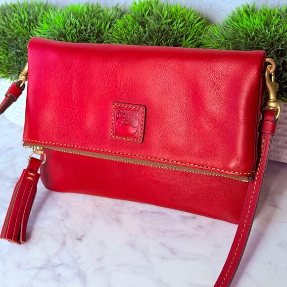 Dooney and Bourke Florentine Foldover Zip Crossbody - Picture 2 of 10